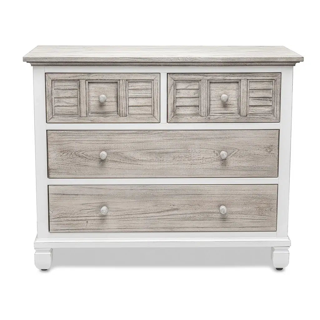 Islamorada Coastal Style 4 Drw Chest Model B23334 By Seawinds Trading