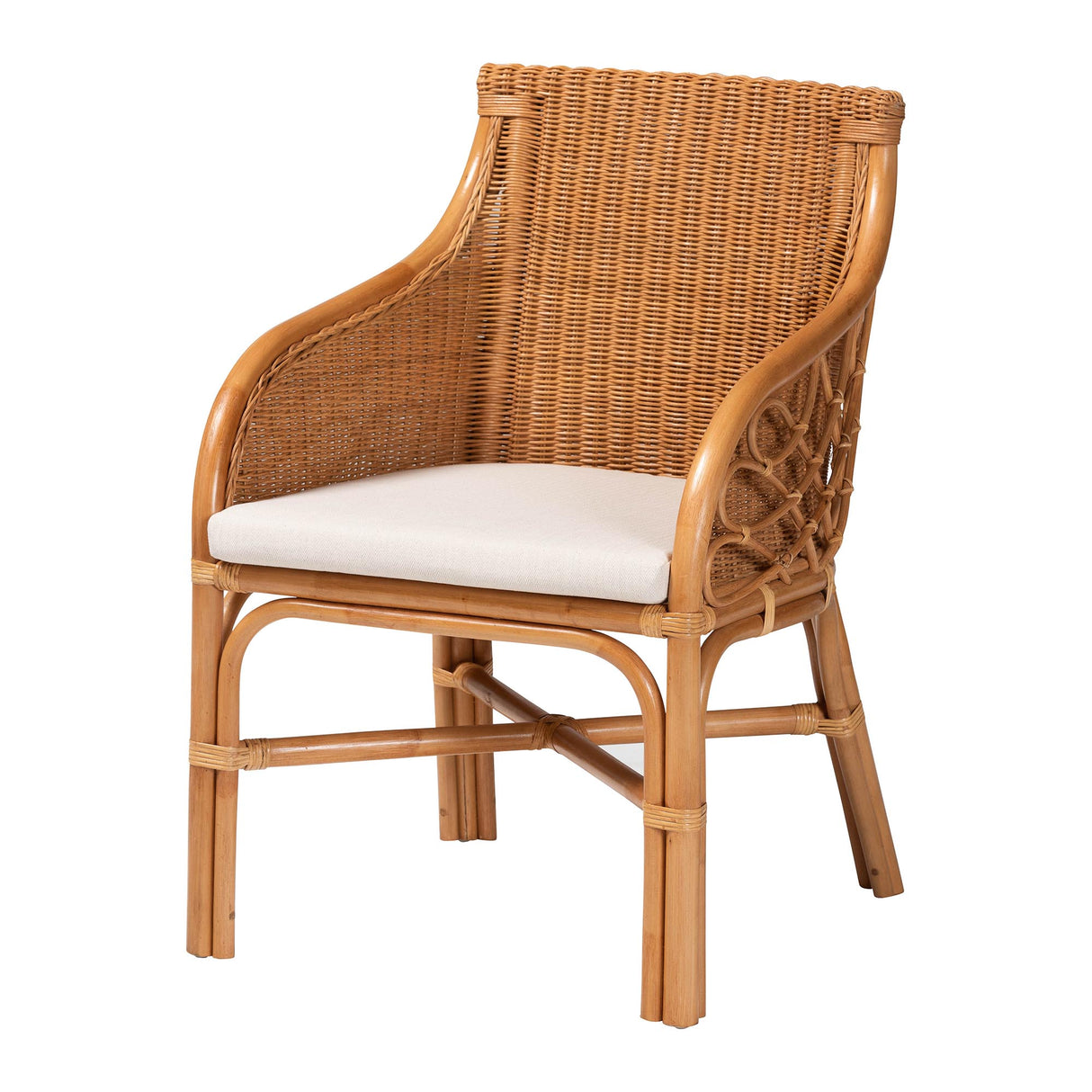 Wicker Fair Rattan Bangor Dining or Accent Chair