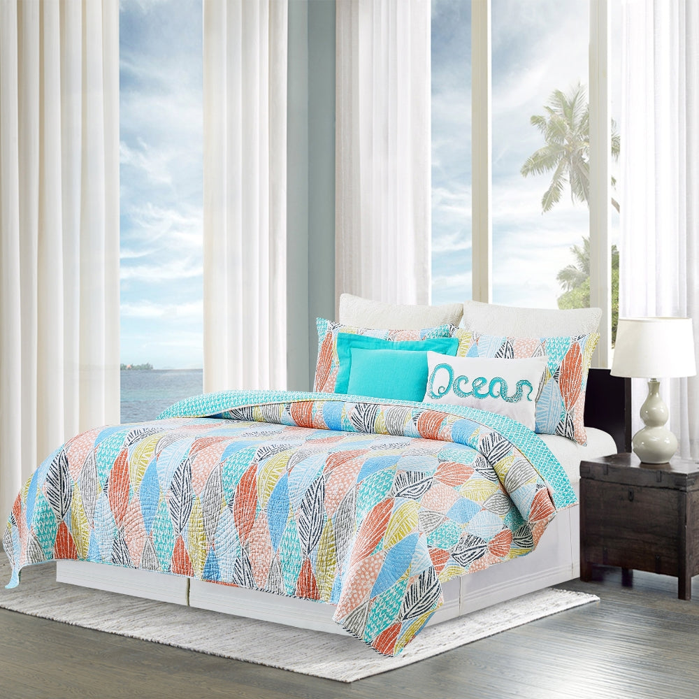 Colorful Surf Quilt Set