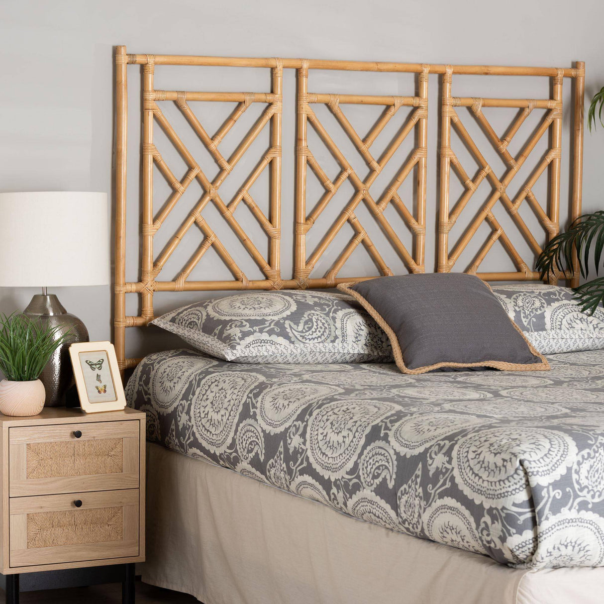 Changmai Wicker Fair Rattan King Headboard W200