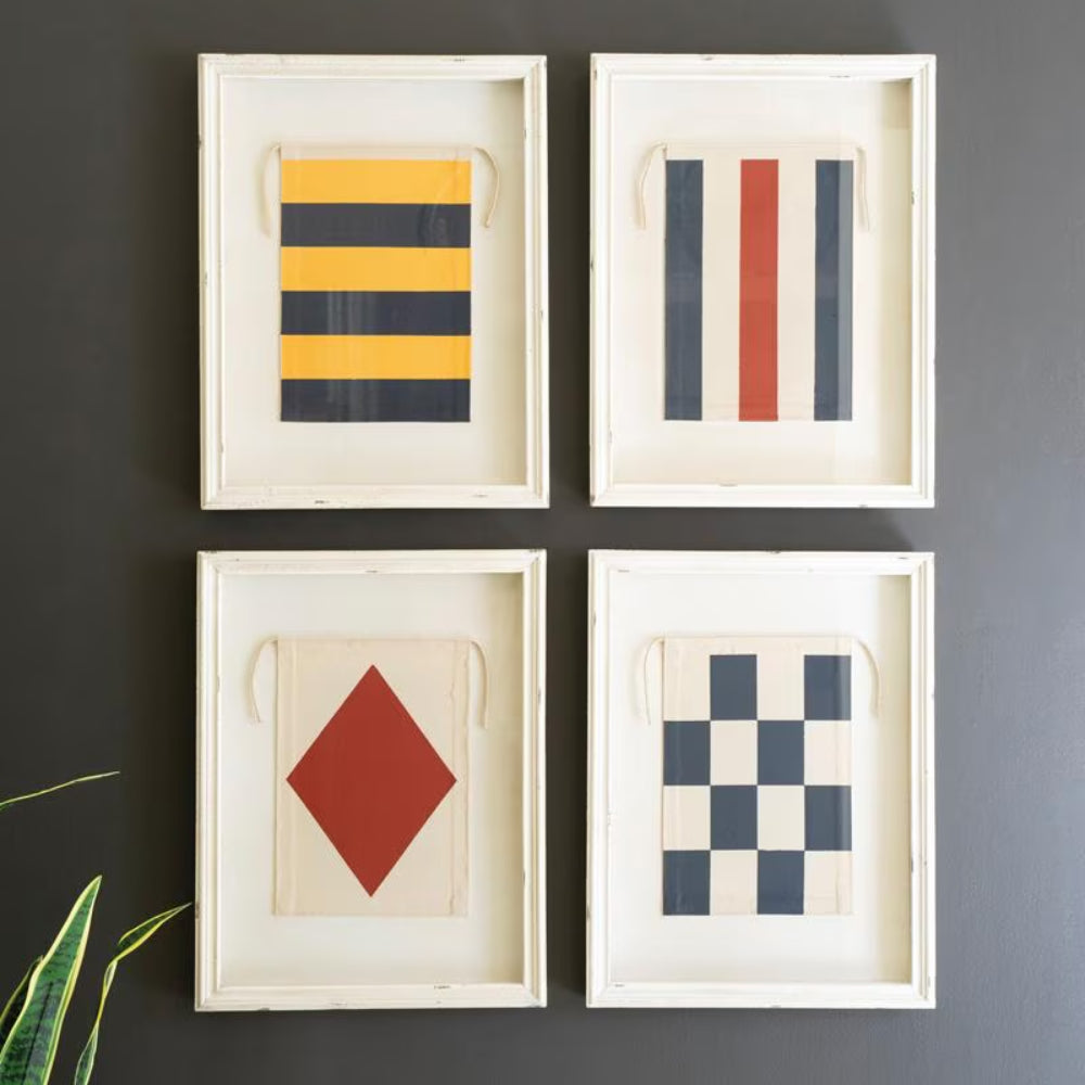 Nautical Flag Wall Painting Set