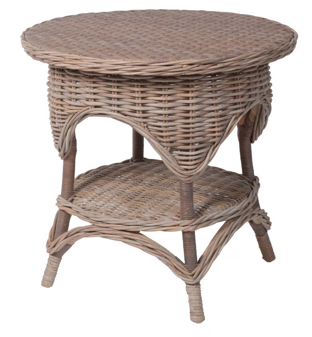 Conservatory End Table CV-09 by Designer Wicker