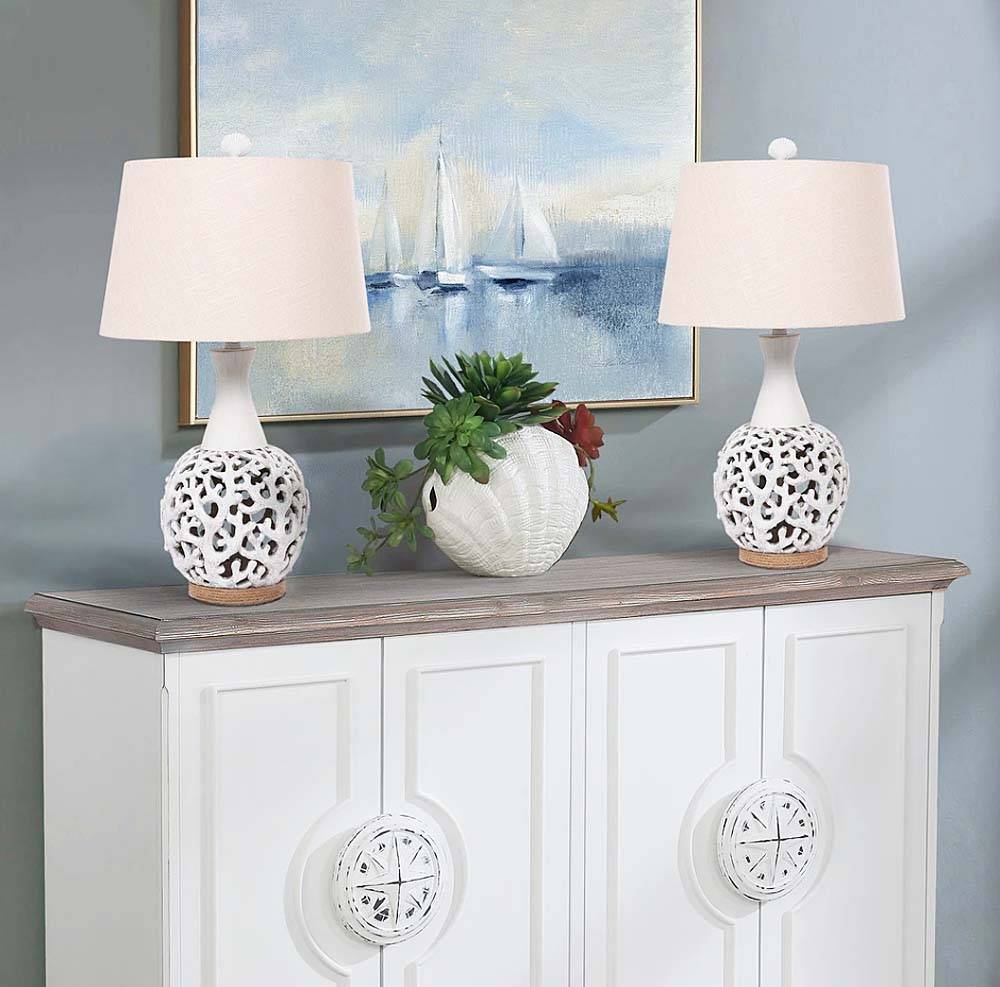Coastal Coral Reef (Set of 2 Lamps) 37764072