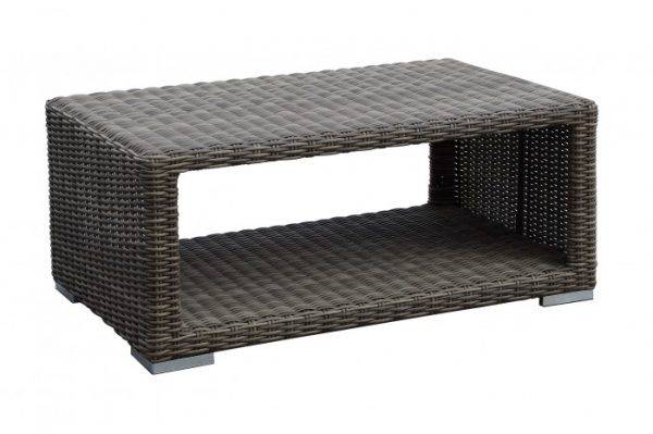 Coronado Outdoor Patio Furniture 48 Inch Square Dining Table with Glass Model 3501-T48 from Sunset West