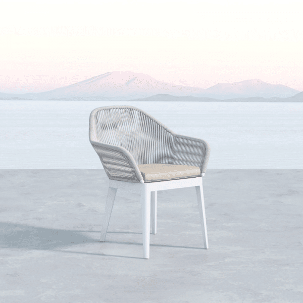 Miami Outdoor Dining Chair by Sunset West Model 4401-1