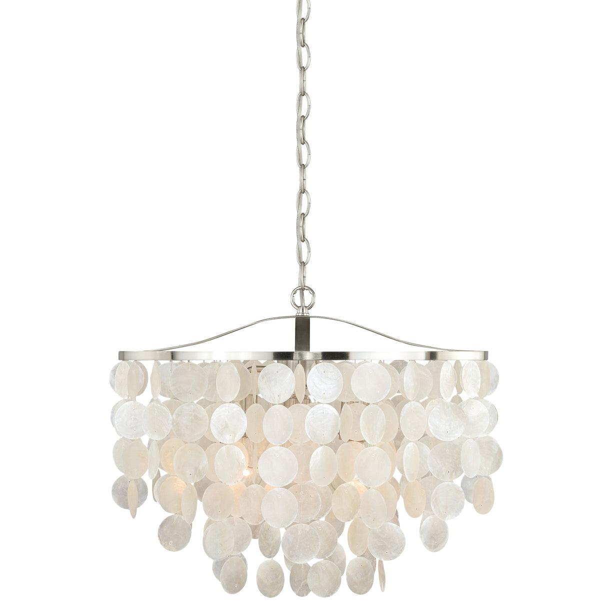 Shell Drift Pendant - 19.75"
