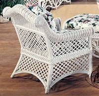 Gazebo White Rattan 6 Pc Living Room Set