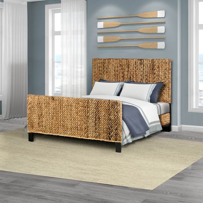 Island Breeze Maui Twin Headboard Model B53339-NAT By Seawinds Trading