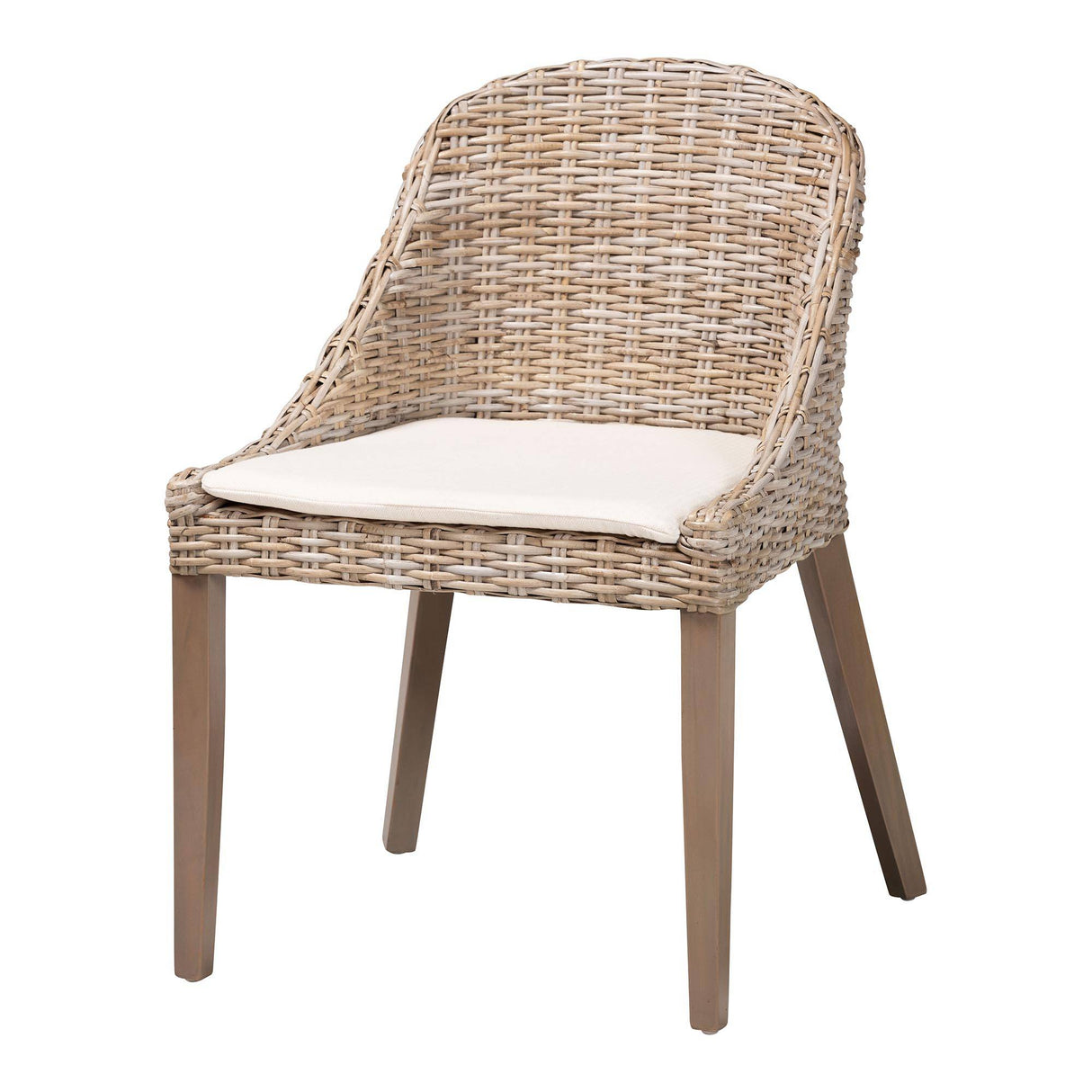 Maya Wicker Fair Rattan Dining Chair