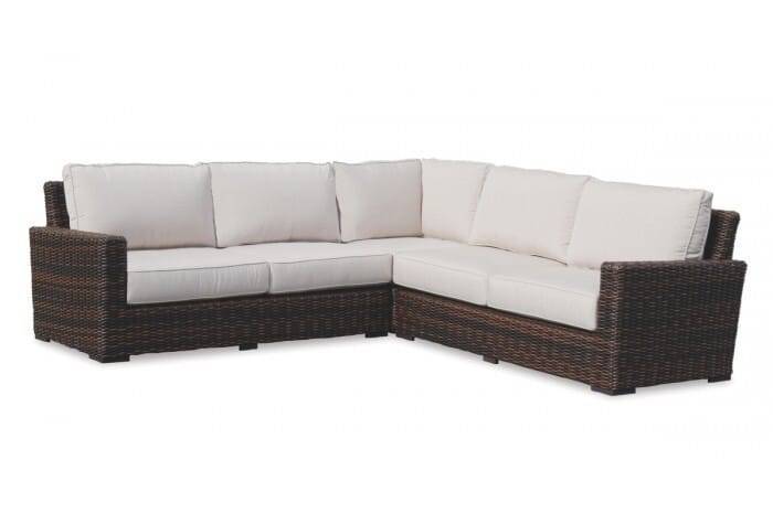 Montecito Outdoor Patio Wicker Sectional Model 2501-SEC by Sunset West