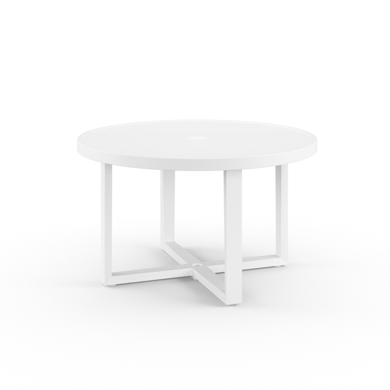 Newport Outdoor 50" Round Dining Table by Sunset West Model 4801-RDT50