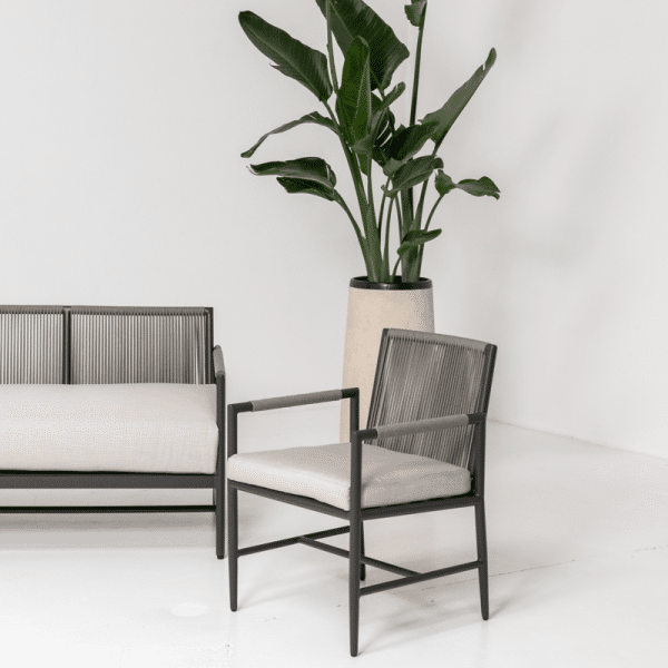 Pietra Outdoor Dining Chair by Sunset West Model 4601-1