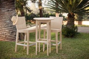 Austin Outdoor 3 PC Pub Set by Panama Jack Model PJO-3801-NAT-3PP