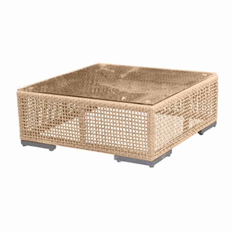 Austin Outdoor Square Coffee Table by Panama Jack Model PJO-3801-NAT-CT
