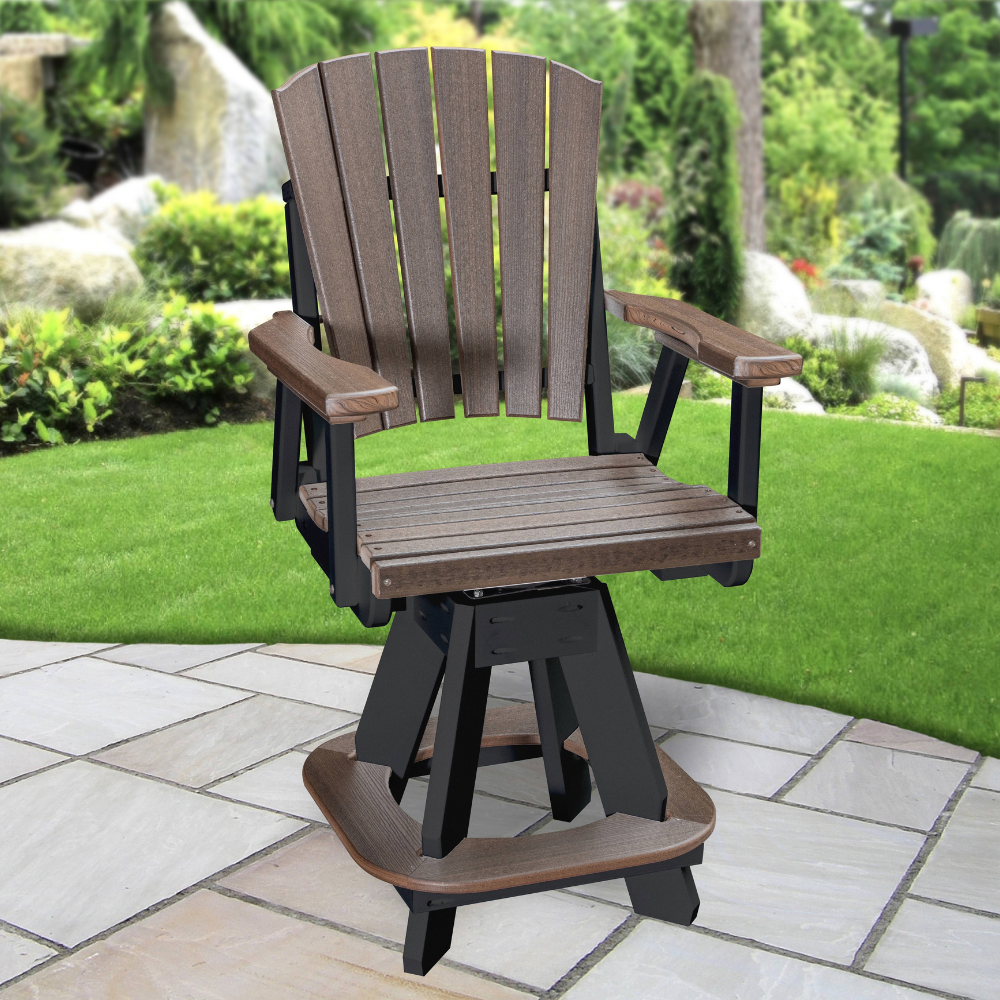 Premier Patio Counter Height Swivel Arm Chair
