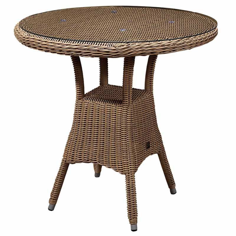 El Dorado Patio 36 Inch Round Pub Bar or Counter Table PT9853-36 by Beachcraft