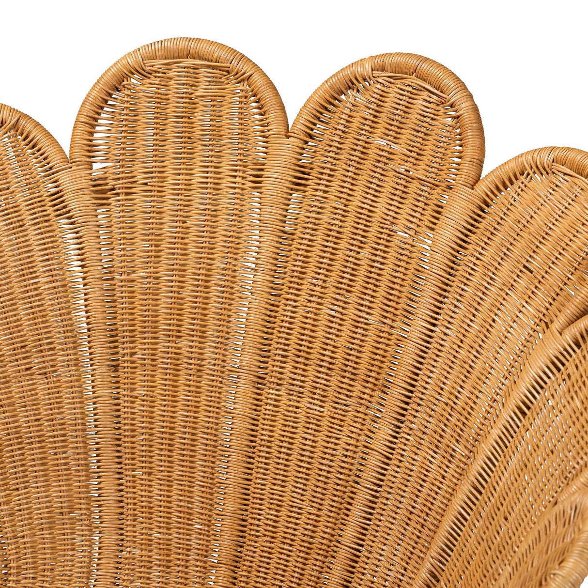 Rayong Wicker Fair Rattan Accent Blossom Chair