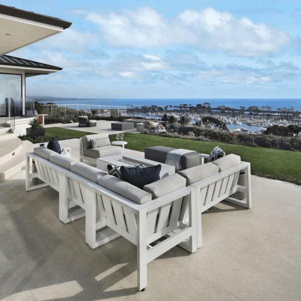 Newport Outdoor Sectional by Sunset West Model 4801-SEC