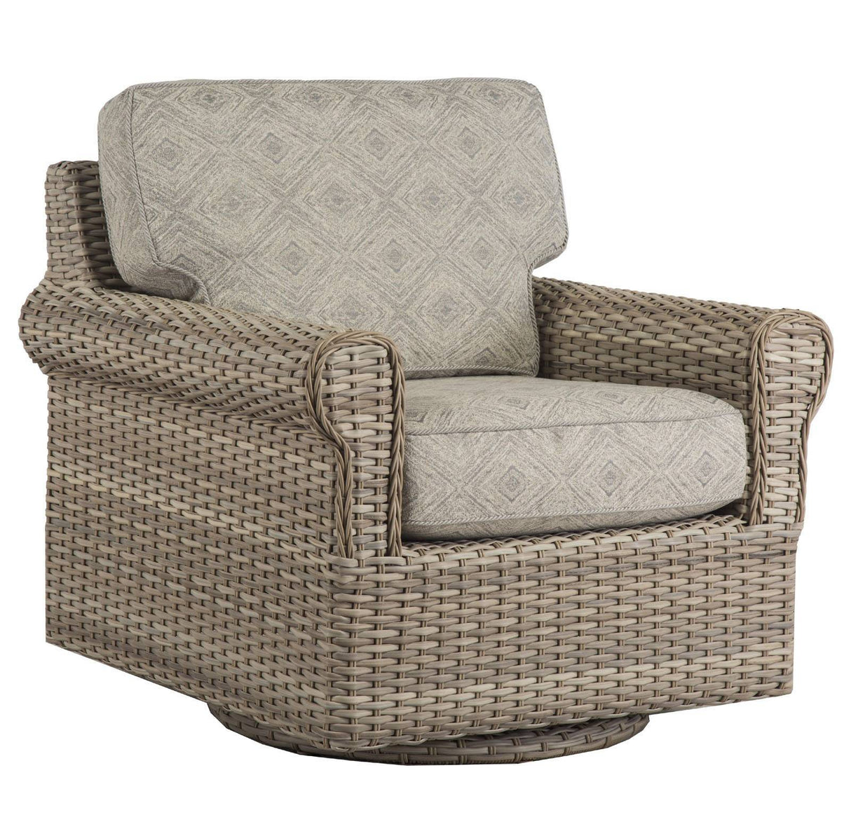 Sanibel Outdoor Wicker Swivel Glider SG9842 by Beachcraft