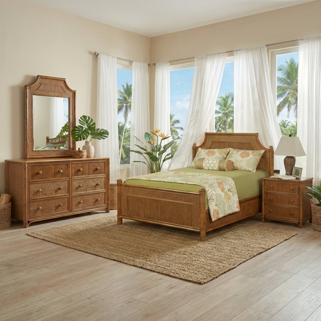 Summer Retreat Indoor Three Drawer Dresser by Braxton Culler Made in the USA Model 818-042