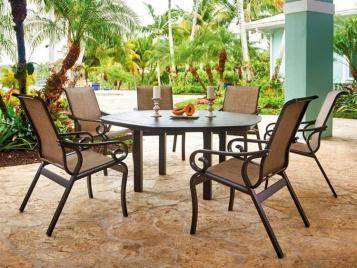 Charleston Outdoor MGP Sling Arm Chair by Telescope Casual Model 2249-C070