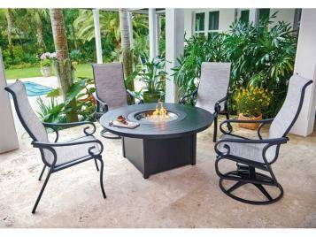 Bazza Outdoor MGP Sling Balcony Height Stacking Cafe Chair by Telescope Casual Model 1332-Z080