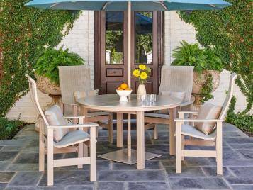 Leeward Outdoor MGP Sling Supreme Arm Chair by Telescope Casual Model 503-9530