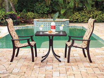 St. Catherine Outdoor MGP Sling Supreme Arm Chair by Telescope Casual Model 1063-9T00