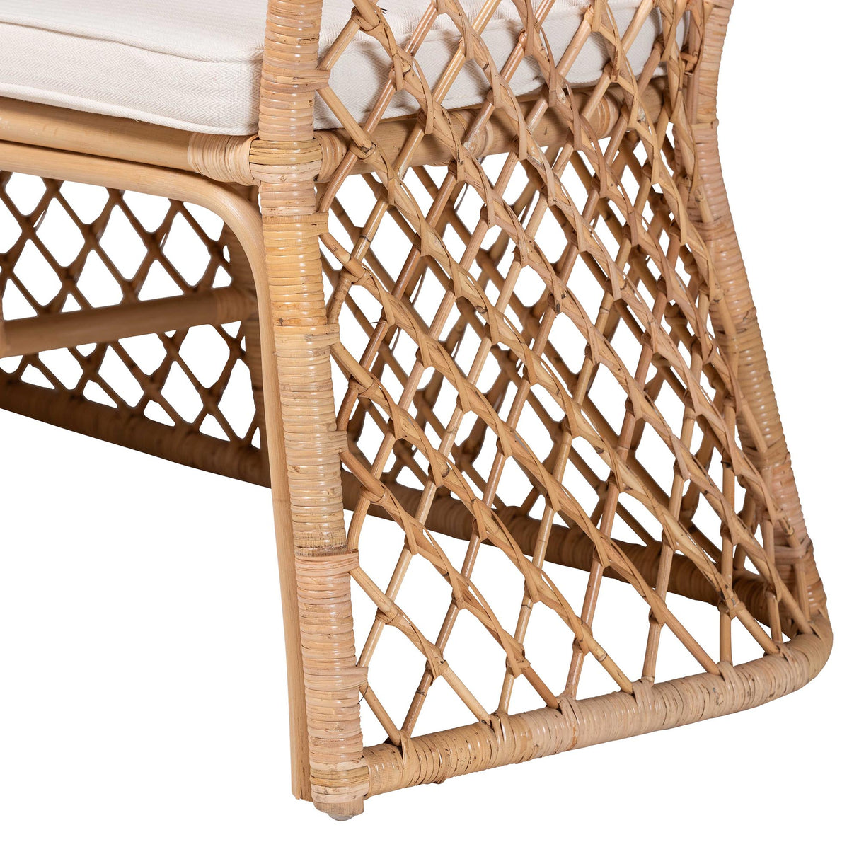 Wicker Fair Rattan Terrapin 3 Pc Dining Nook Set