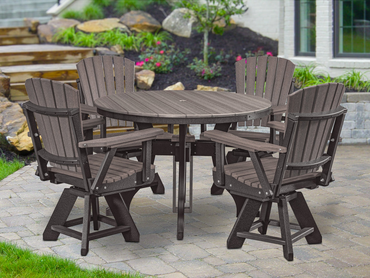 Premier Patio Five Piece Round Dining Height Dining Set
