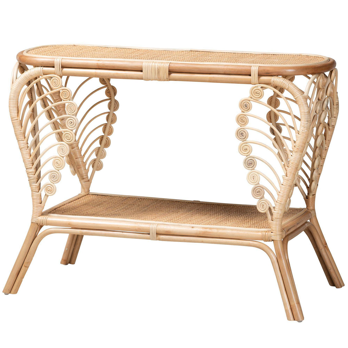 Versailles Wicker Fair Rattan Console or Sofa Table