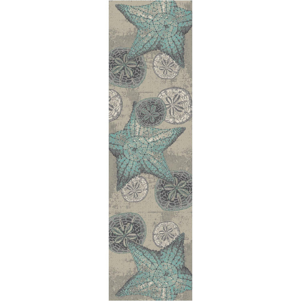 Beach Superstar Blue Rug
