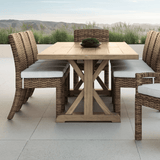 Havana Outdoor Armless Dining Chair by Sunset West Model 1701-1A