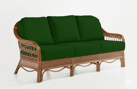 Bermuda Pecan 4 Pc Living Room Set by South Sea Rattan Model 1400