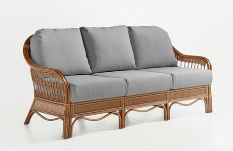 Bermuda Pecan 4 Pc Living Room Set by South Sea Rattan Model 1400