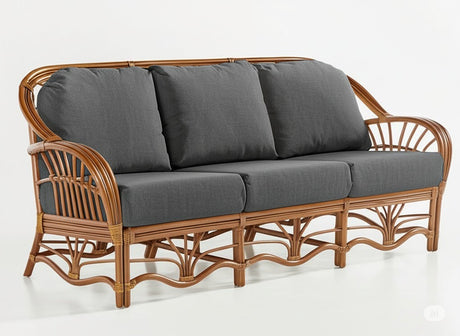 Palm Harbor Rattan Sofa Model 8603 from South Sea Rattan