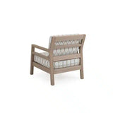 Rodeo Beach Outdoor PoliSoul&trade; Club Chair in Weathered Teak Model 5201WTK