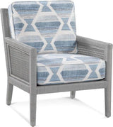 Pine Isle Rattan and Wicker Lounge Chair Model 1023-001 Made in the USA by Braxton Culler