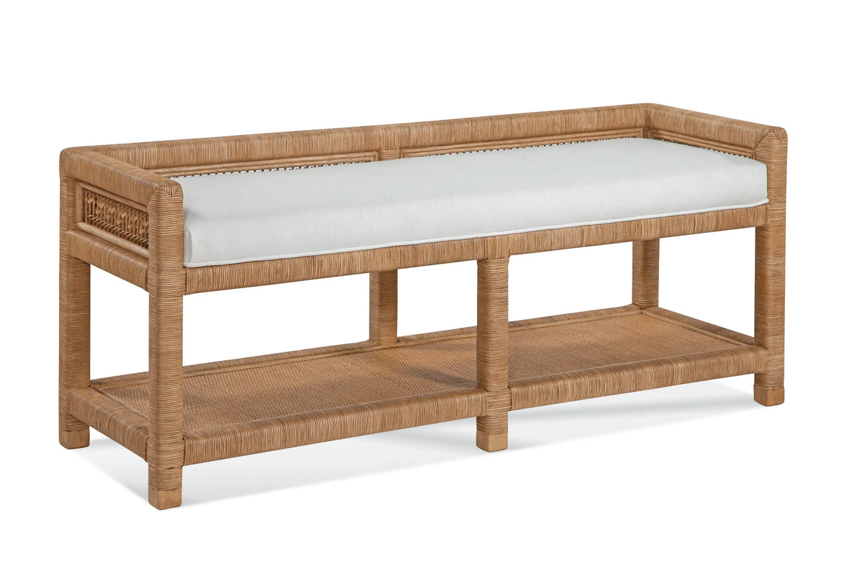 Pine Isle Bench with Rail by Braxton Culler Made in the USA Model 1023-094