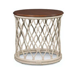 Santa Cruz Indoor 24" Round End Table by Braxton Culler Model 1028-022