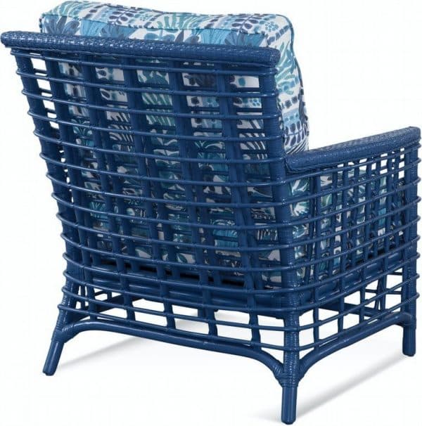 Bridgehampton 2 Pc Set includes Rattan Arm Chair and End Table Model 1031-001-2PC Made in the USA by Braxton Culler