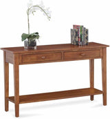 Copenhagen Wooden Sofa Console Table Model 1055-073 by Braxton Culler