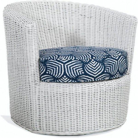 Paradise Cove Indoor Swivel Chair by Braxton Culler Model 1086-005 – Choice of Cushions Made in the USA
