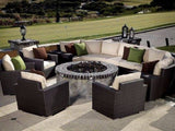 Solana 3 Pc Curved Sectional Set Model 1501-SECSET3 by Sunset West