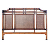 Palm Cove Wicker King Headboard Model 1102-5647-ATQ from Hospitality Rattan