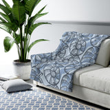 Snail Shell Sherpa Fleece Blanket