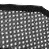 Hancock Mid-Century Modern Charcoal Finished Wood and Synthetic Rattan Twin Size Daybed