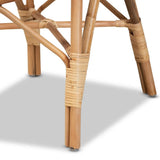 Sheraton Modern and Contemporary Natural Finished Rattan Dining Chair