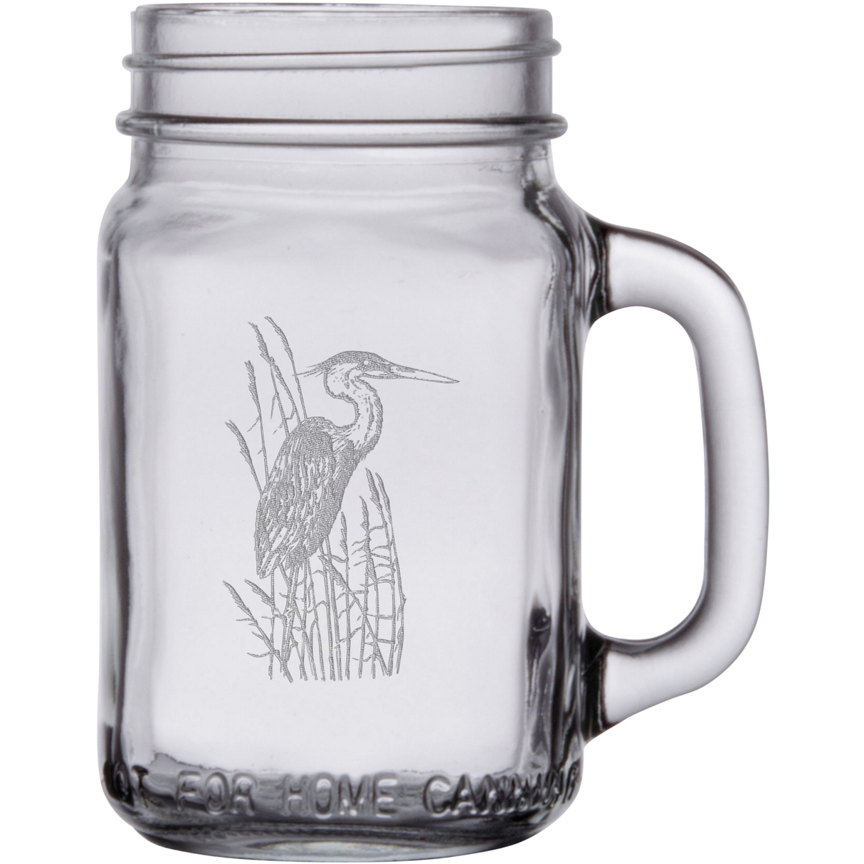 Heron 16 oz. Mason Jar Glass Sets
