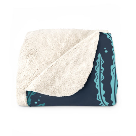 Oceanic Vice Sherpa Fleece Blanket